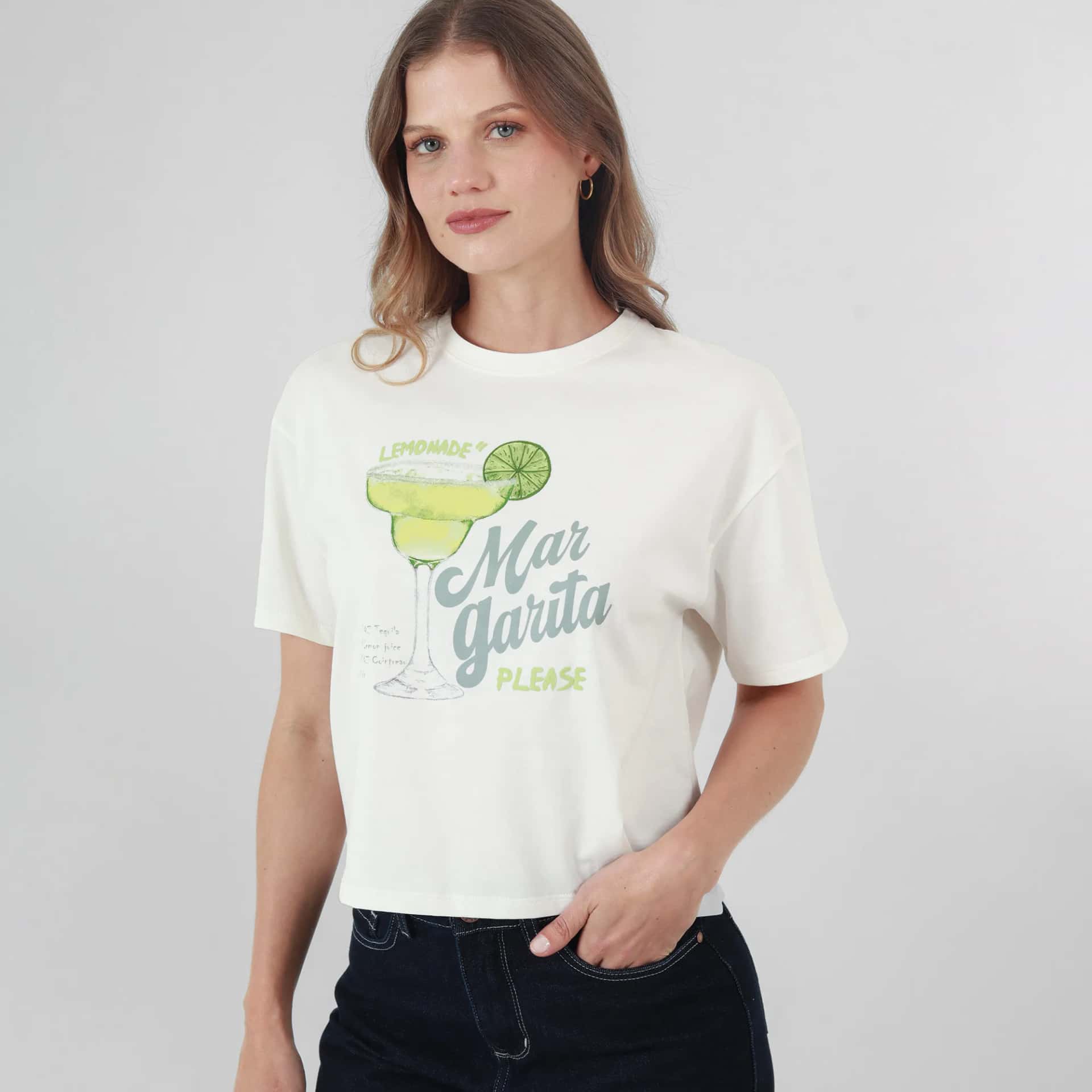 Camiseta Cuello Redondo Manga Corta
