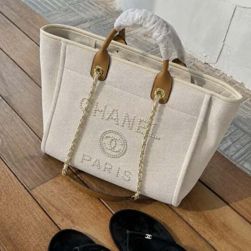 BOLSO CHANEL PLAYERO NUDE - miniatura 2
