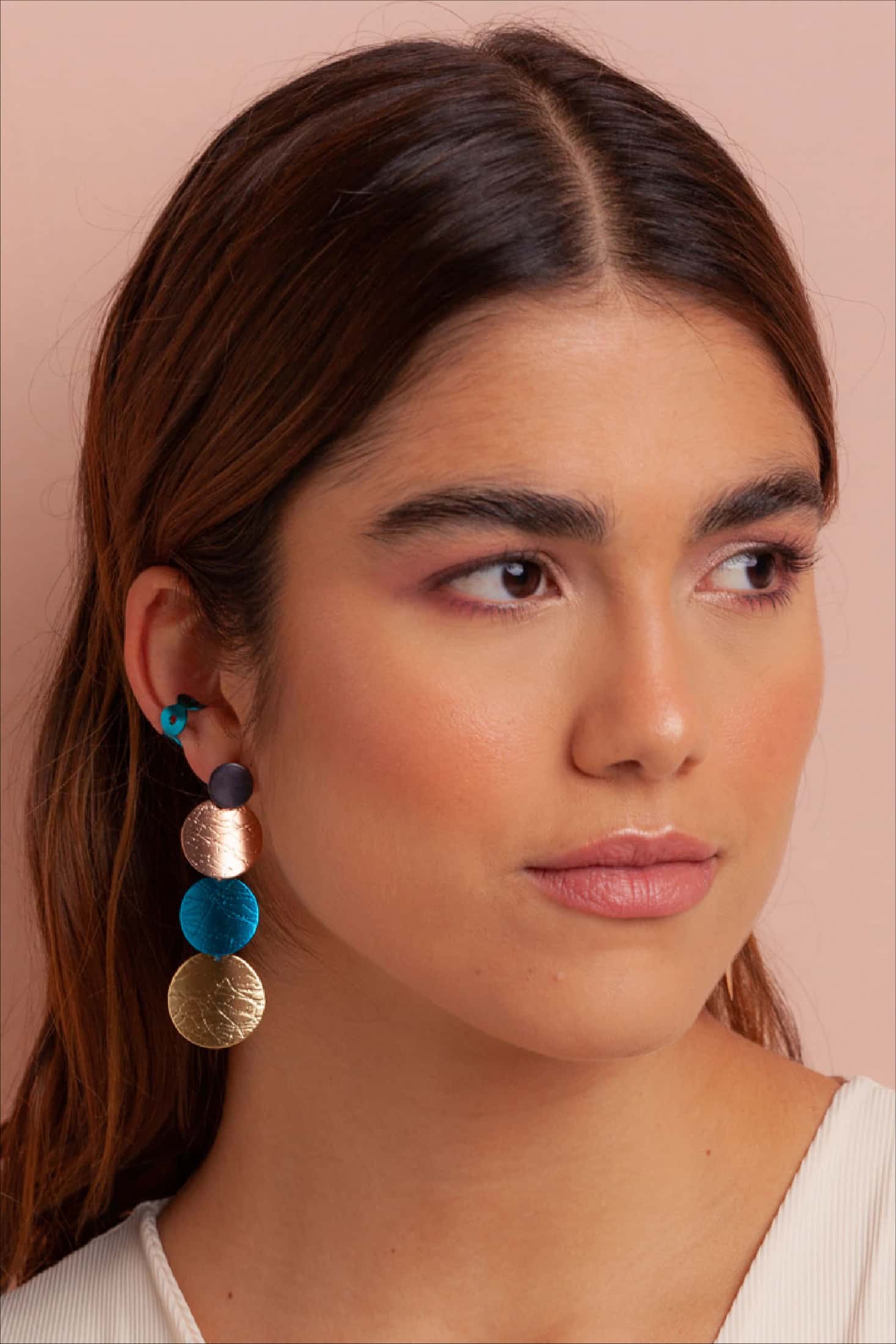 Aretes Monedas Colors - miniatura 2