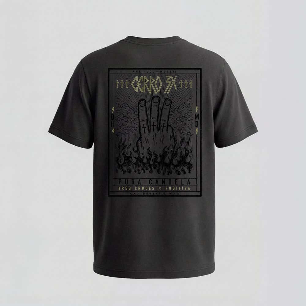 Tres Cruces Camiseta Manga Corta