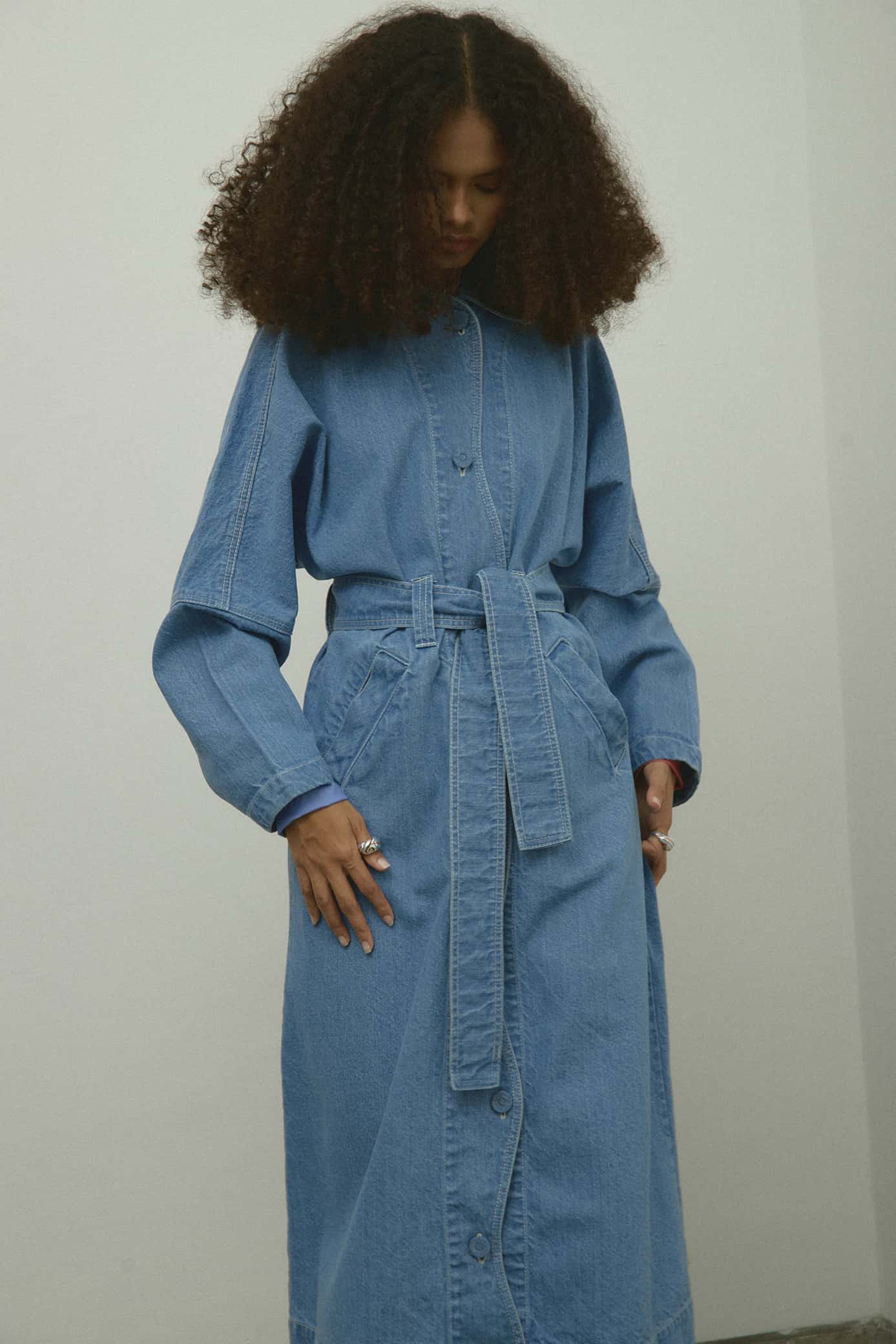 Coat XX Azul Medio - miniatura 3