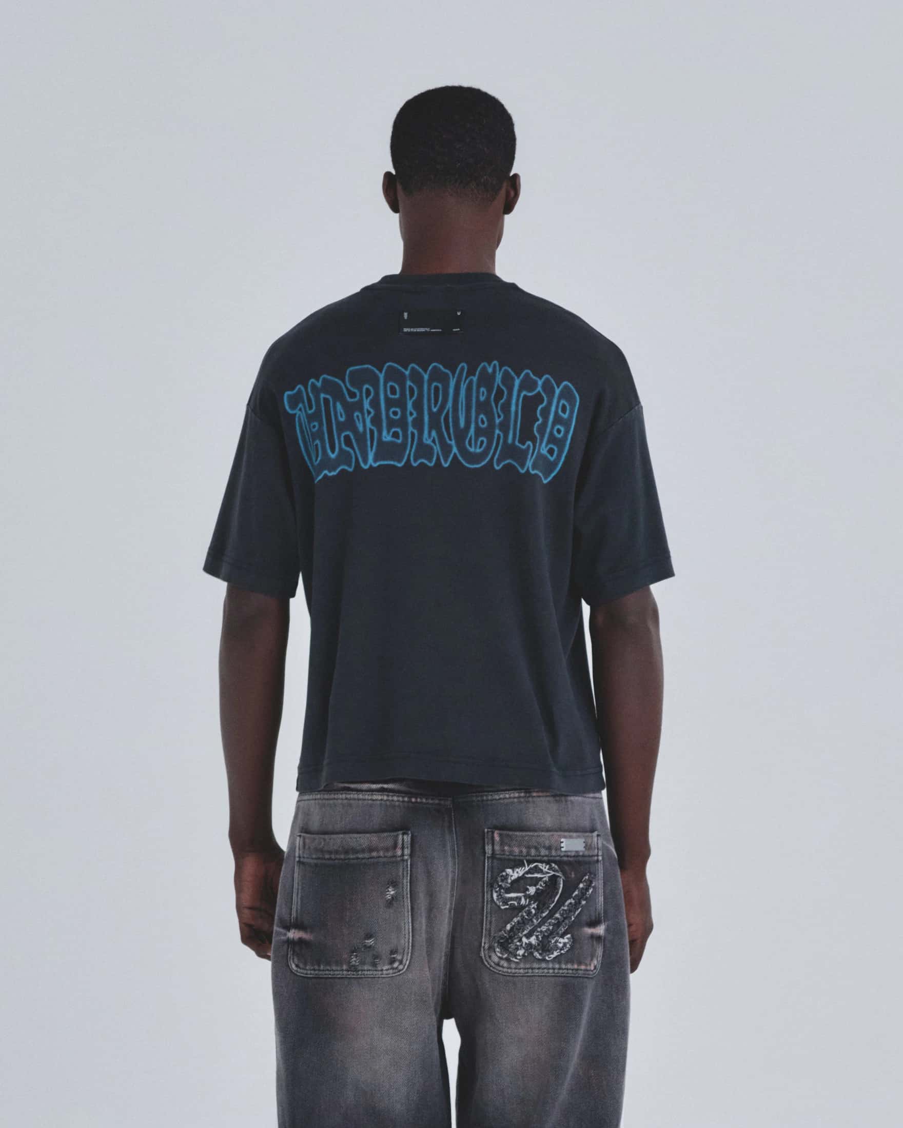 Holy State Divinity Boxy Fit Tshirt Vintage Black - miniatura 5