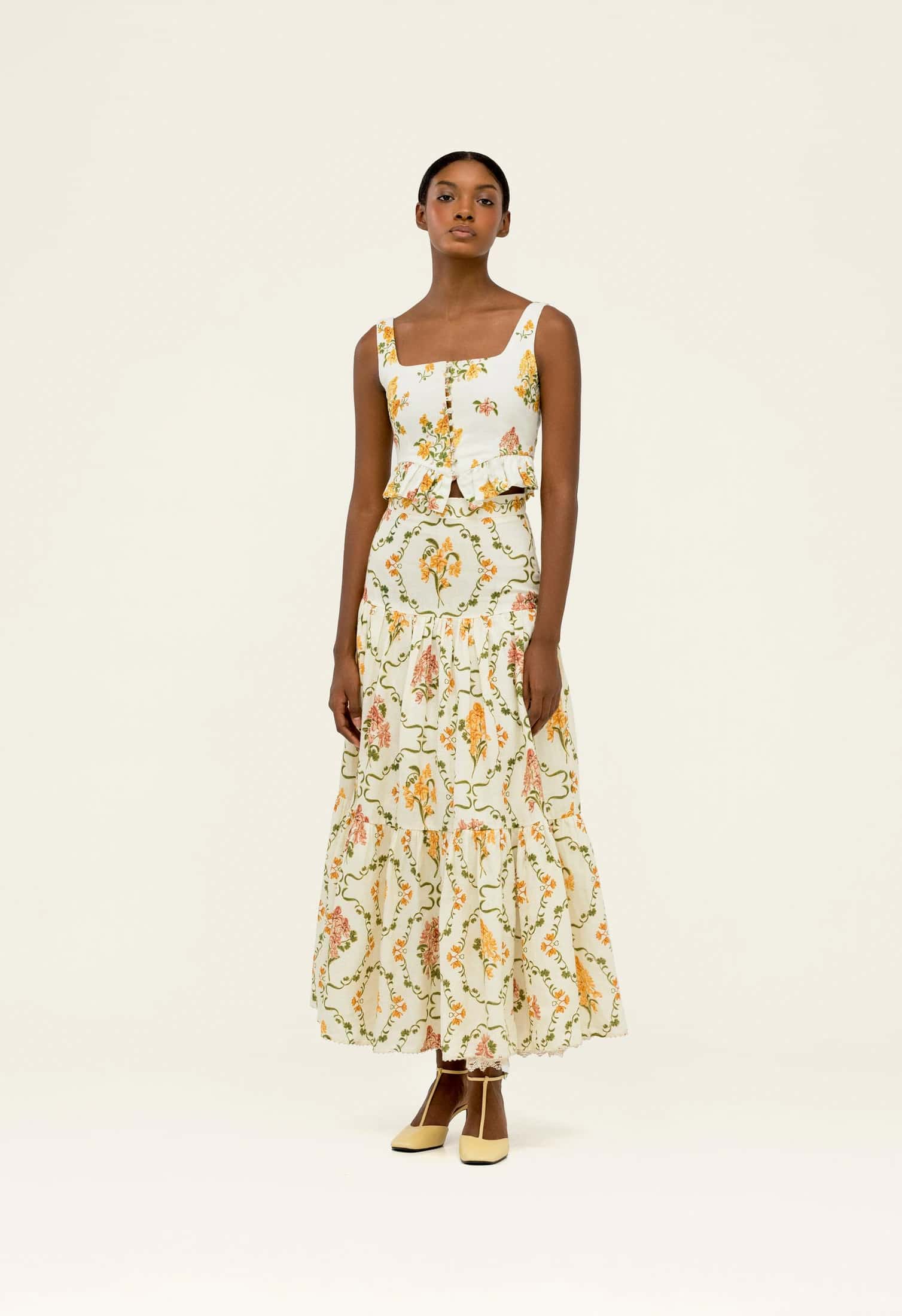Eslabon Cordillera Cropped top