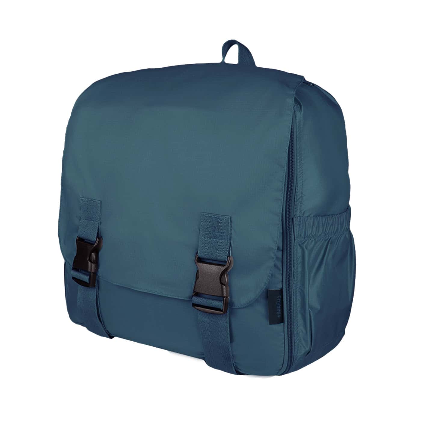 Morral Cabina Tapa Citybags Azul Oscuro