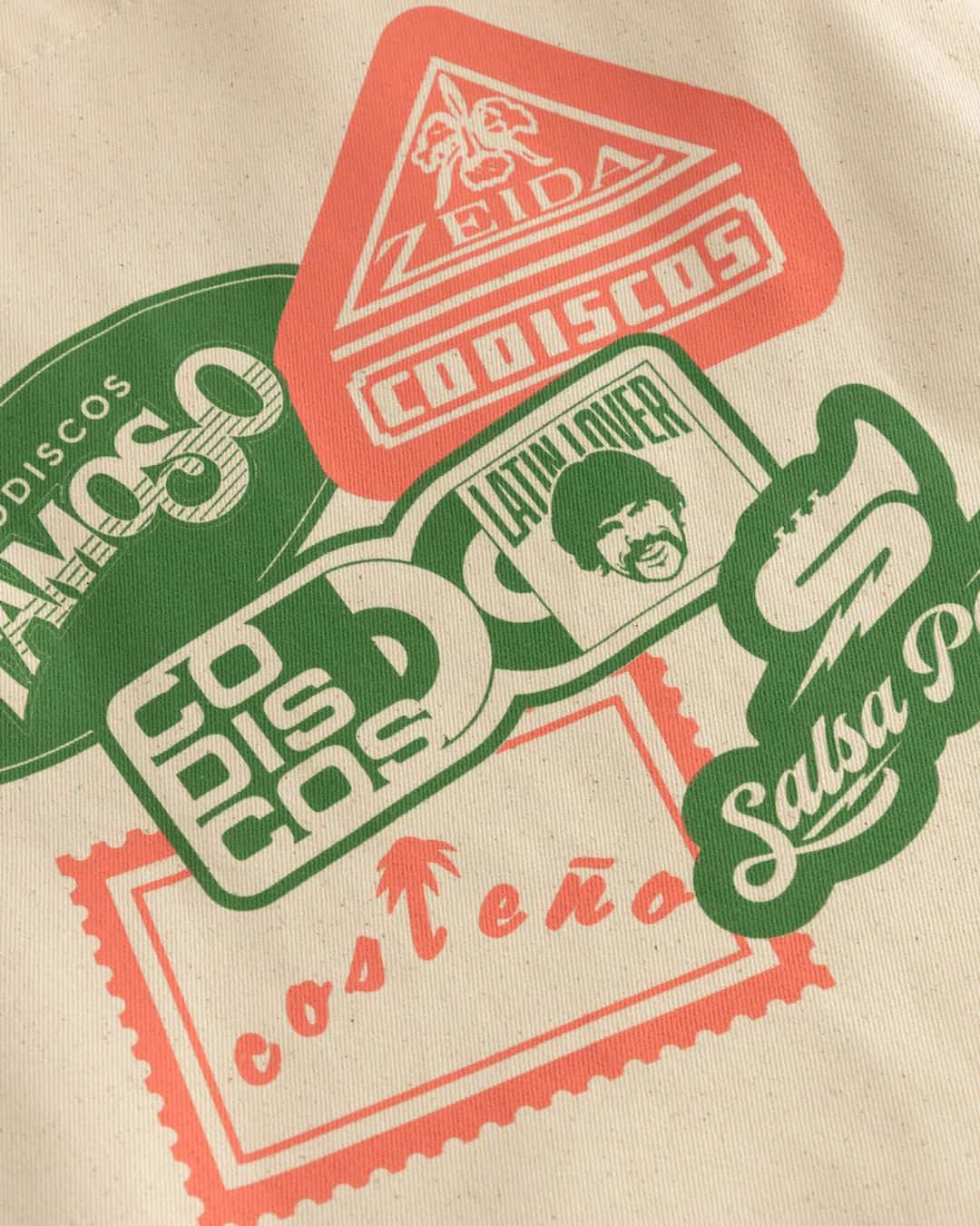 TOTE BAG CODISCOS Y LATIN LOVER - miniatura 3