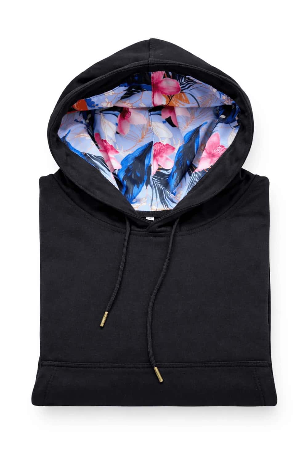 Black Flowers Hoodie