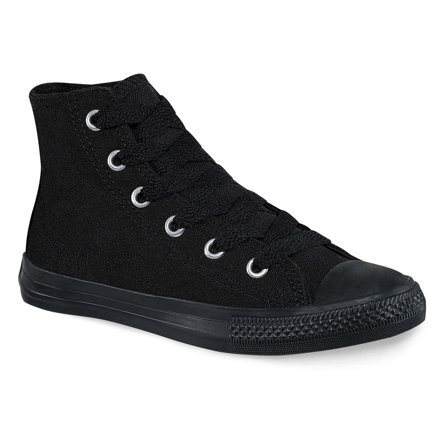 Tenis Urbanos Discovery Alto Negro-Negro Croydon Unisex
