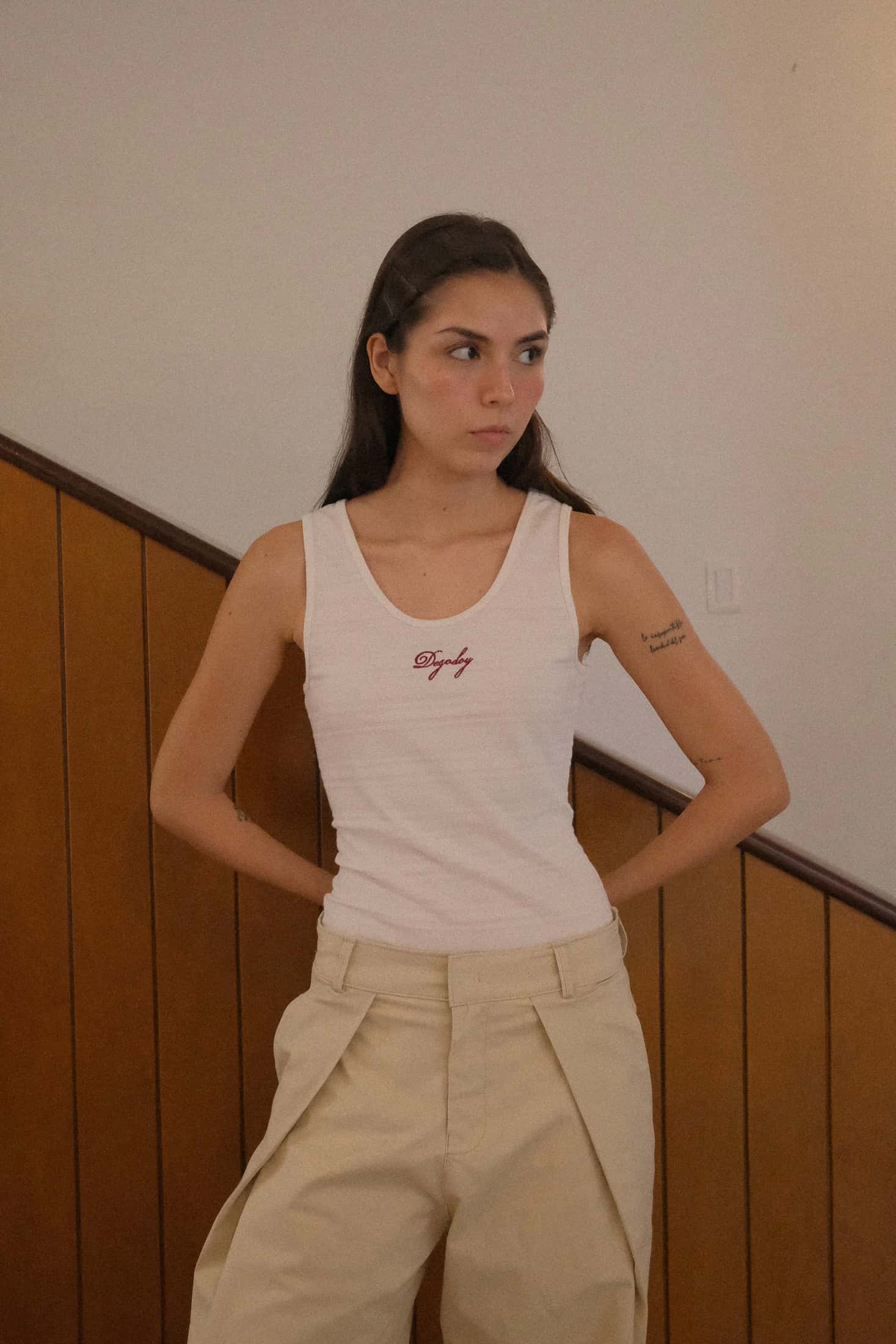 Tank Top Reencuentro Blanco
