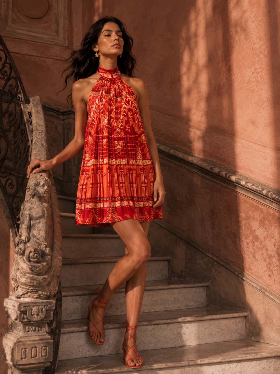 Vestido Salento estampado salento - miniatura 1