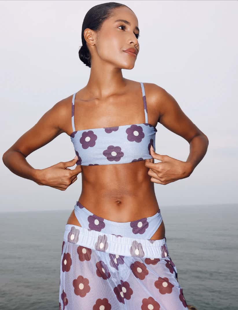 Top Bikini Mini Flowers
