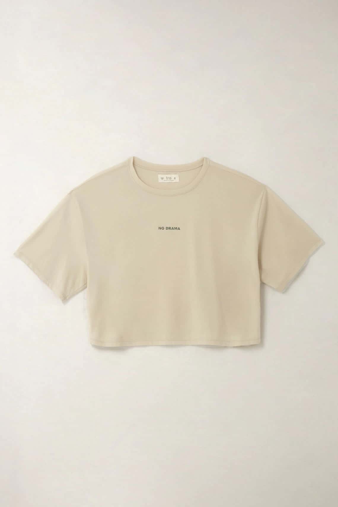 Camiseta amplia con estampado para mujer