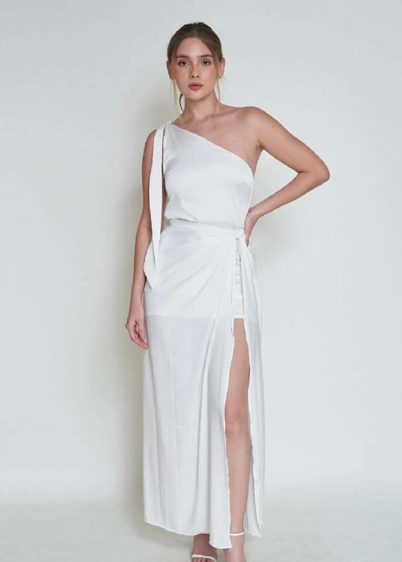 Vestido Grecia Ivory (Muestra)