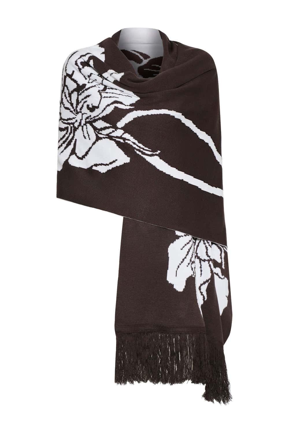 Bufanda yu moon brown