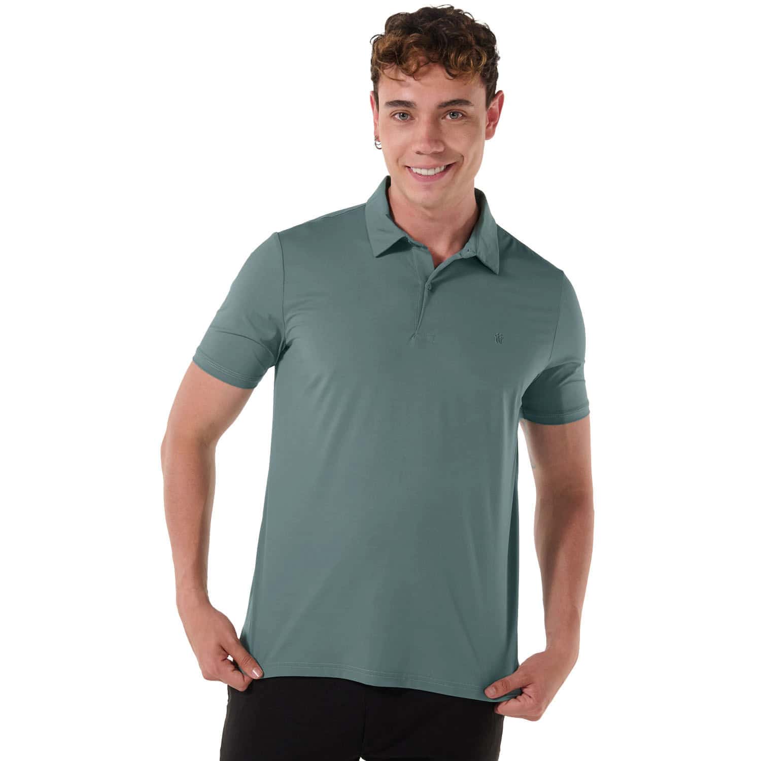 Camisa Polo Persian para Hombre Verde