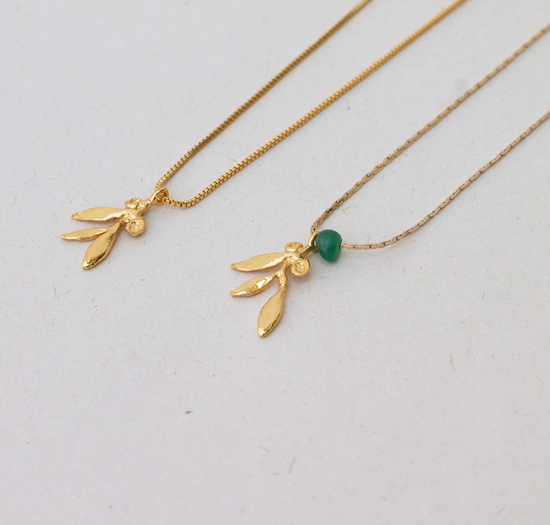 Collar mini Olivo