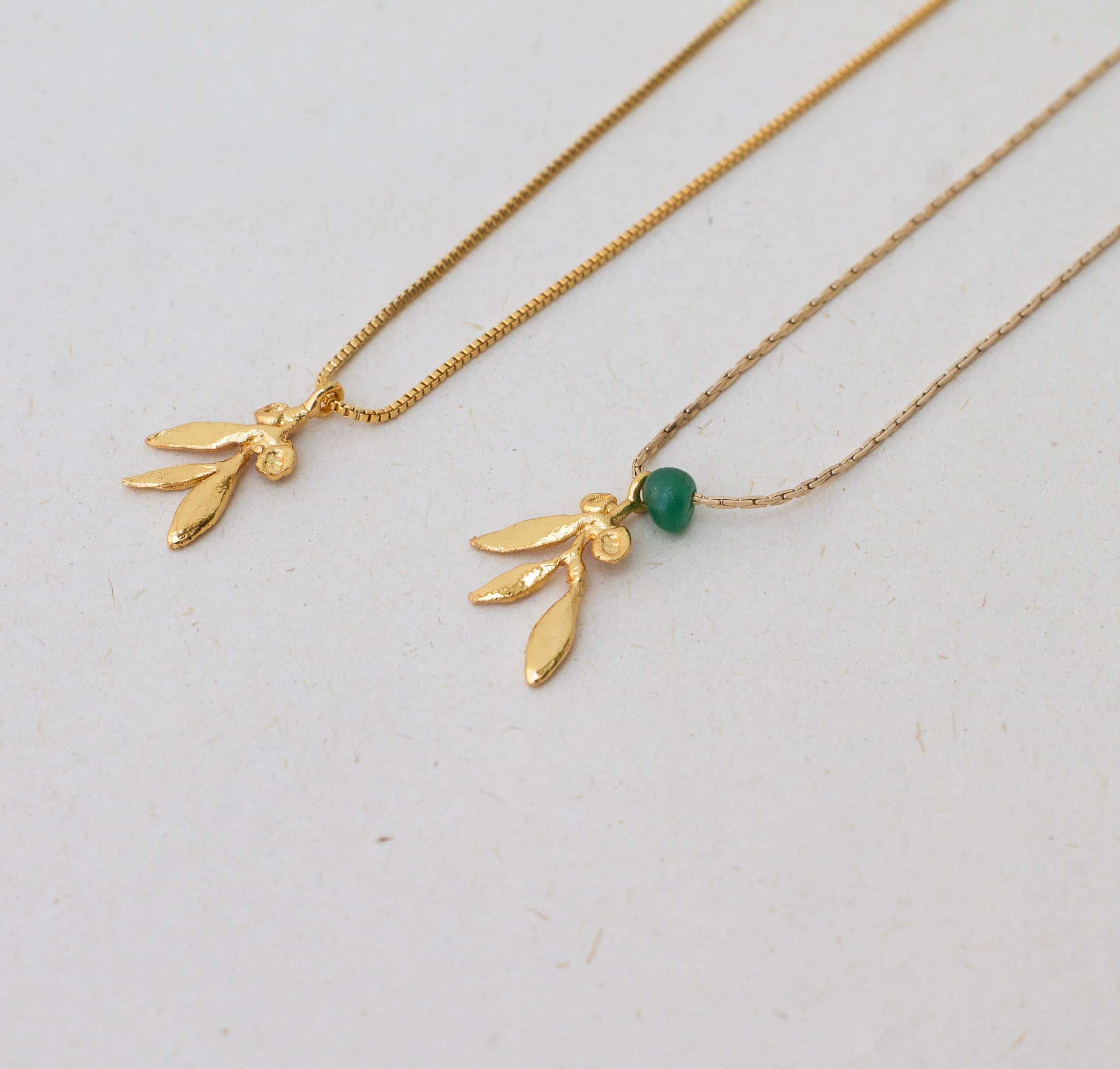 Collar mini Olivo