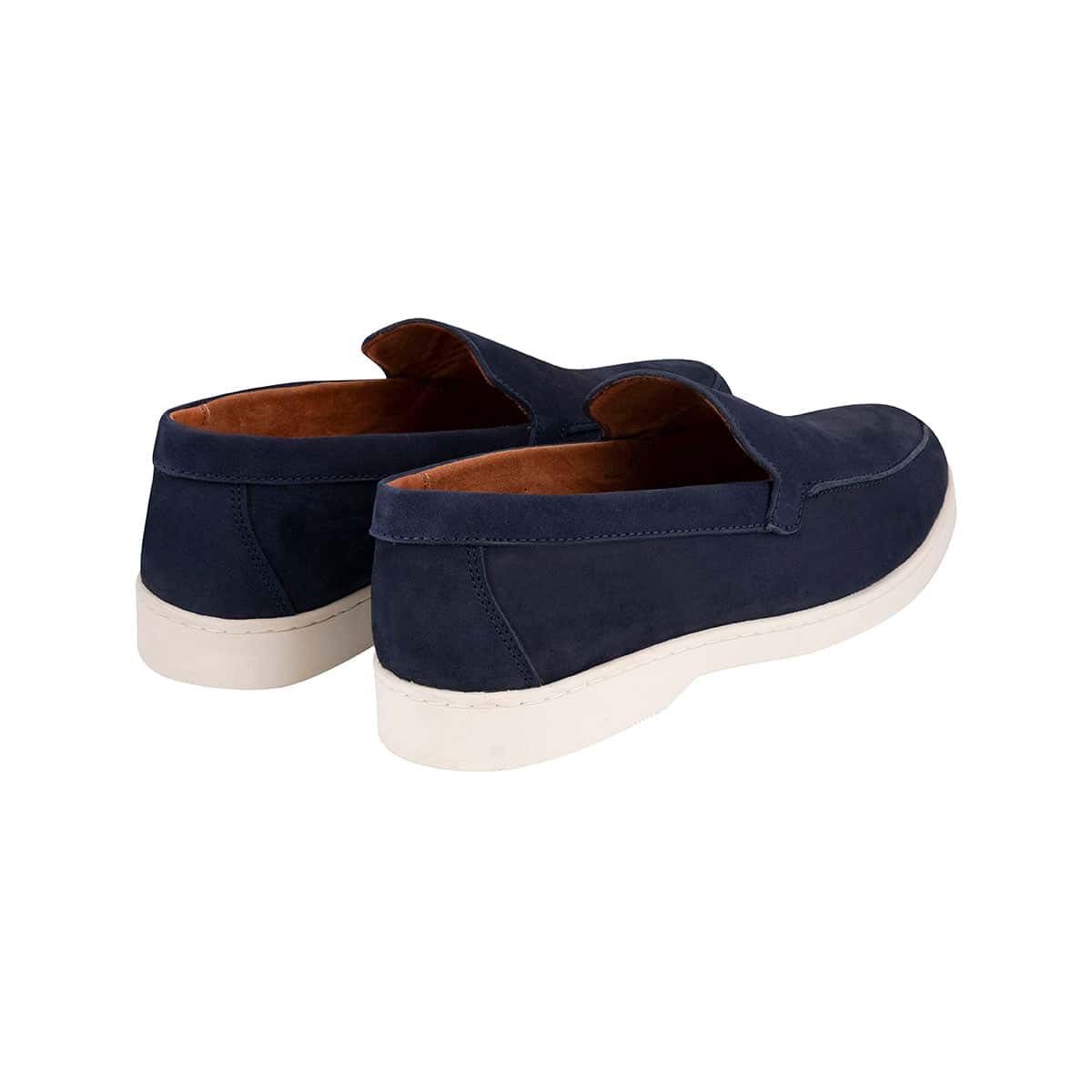 Loafer Hombre Nobuck Azul Pacífico - miniatura 2