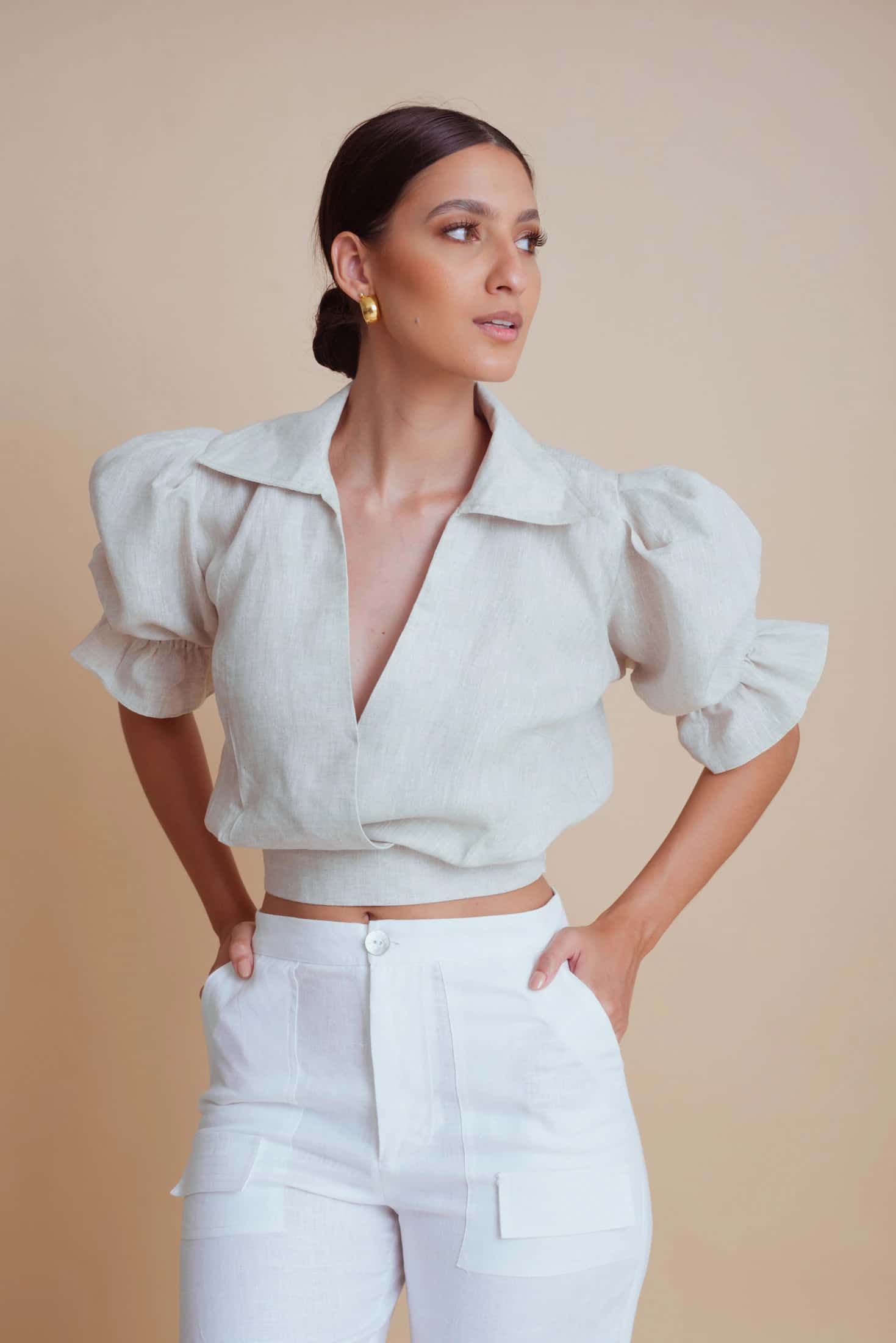 Tianiz - Beis Blusa
