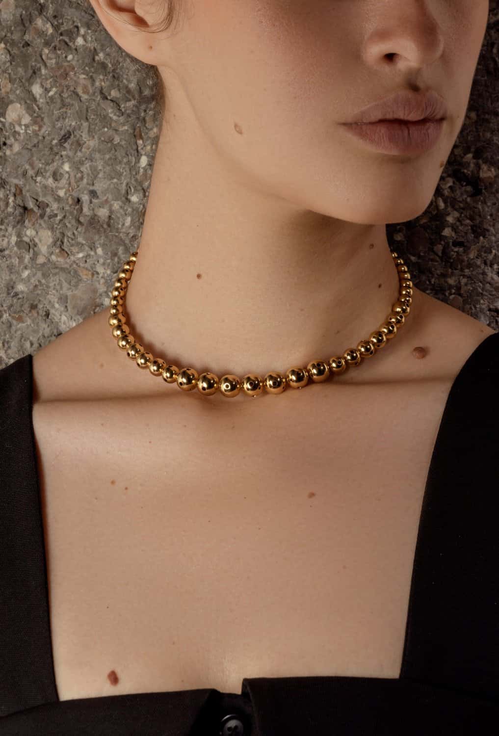 MULTI SPHERE NECKLACE - miniatura 3