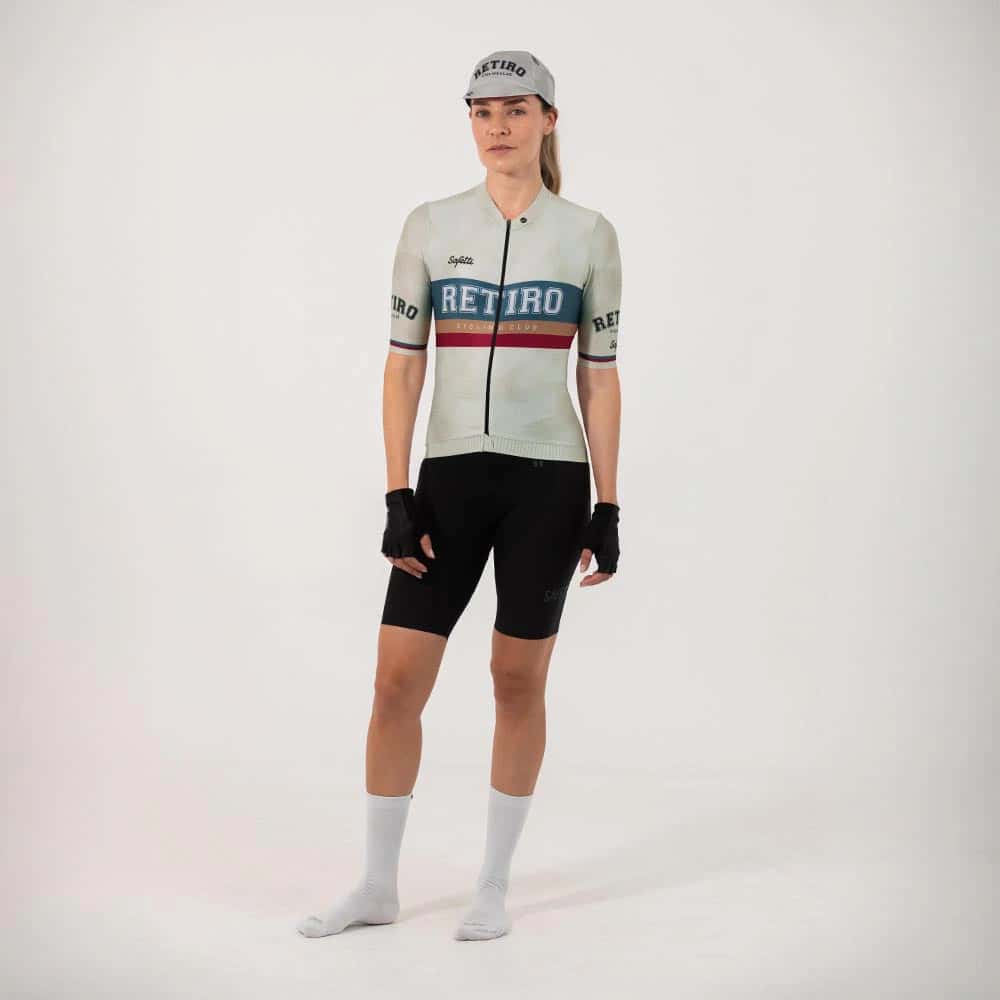 CAMISA CICLISMO MANGA CORTA RETIRO 2025 PEARL PARA MUJER - miniatura 1