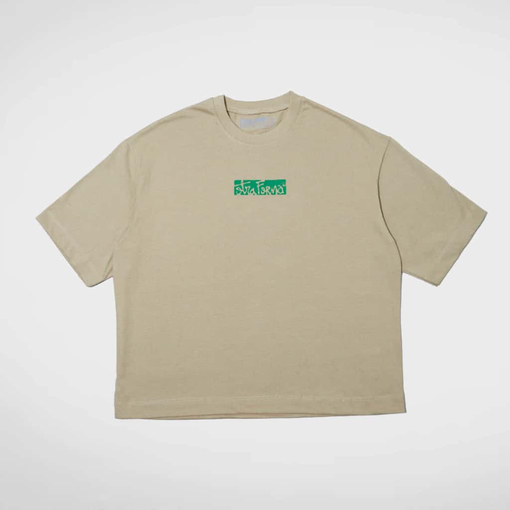 camiseta heavy logo / boxy fit