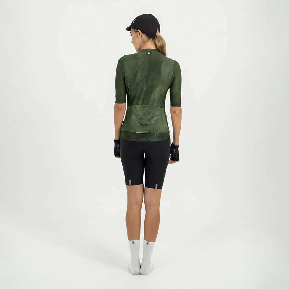 CAMISA CICLISMO MANGA CORTA SUNSETTIDE GREEN PARA MUJER - miniatura 2