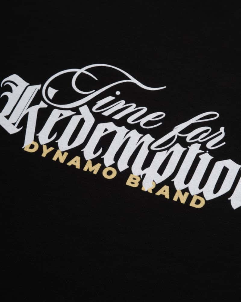 Camiseta Negra Oversize Redemption - miniatura 4