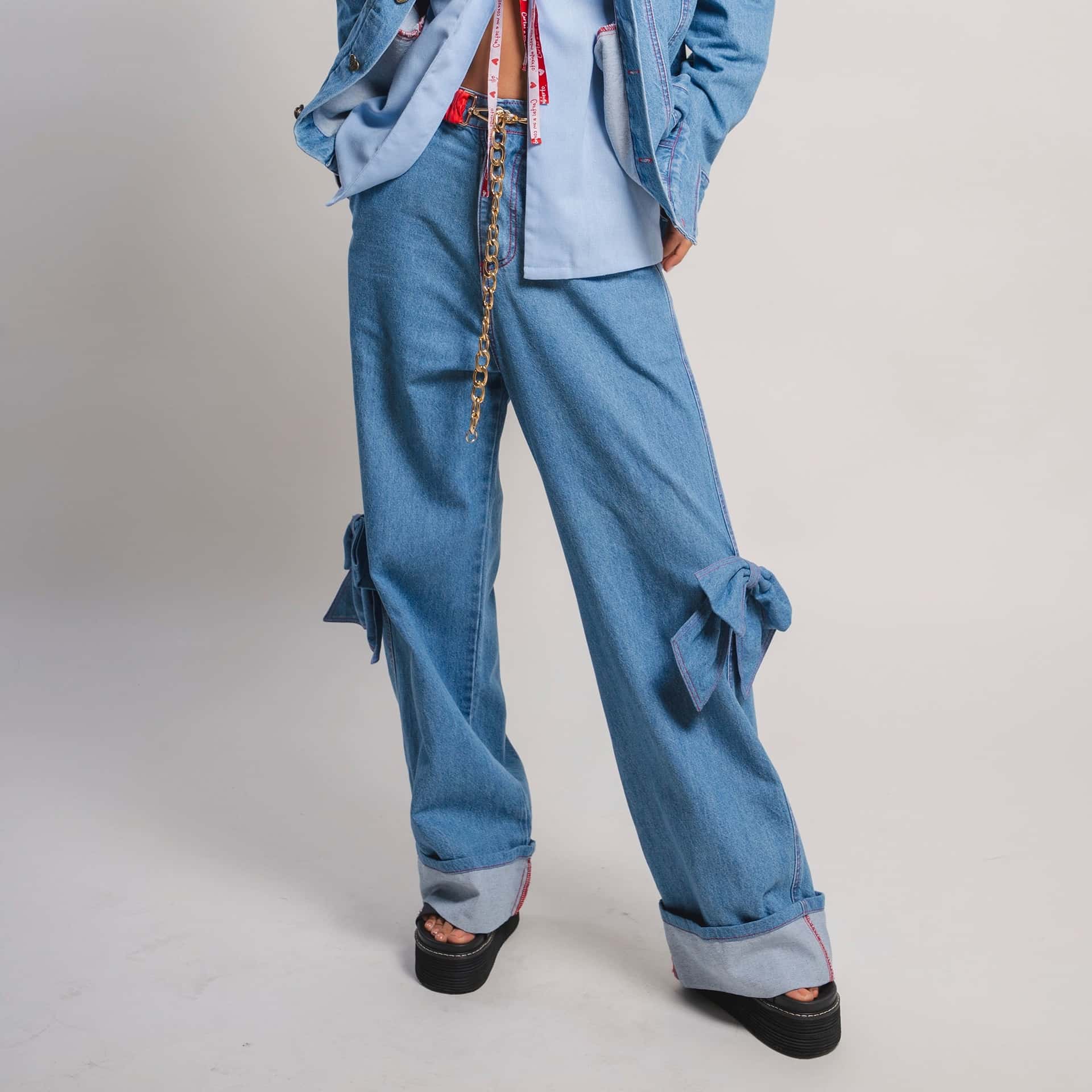 Pant Denim Moño - miniatura 1