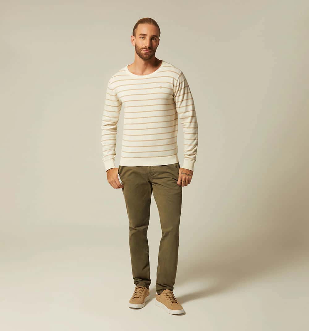 Buzo para hombre de rayas