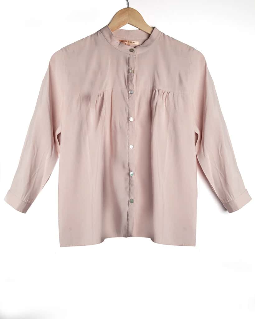Camisa Velvet Nude