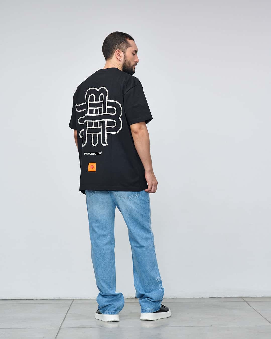 T-shirt Sequence - Black by Maison Botter - miniatura 3