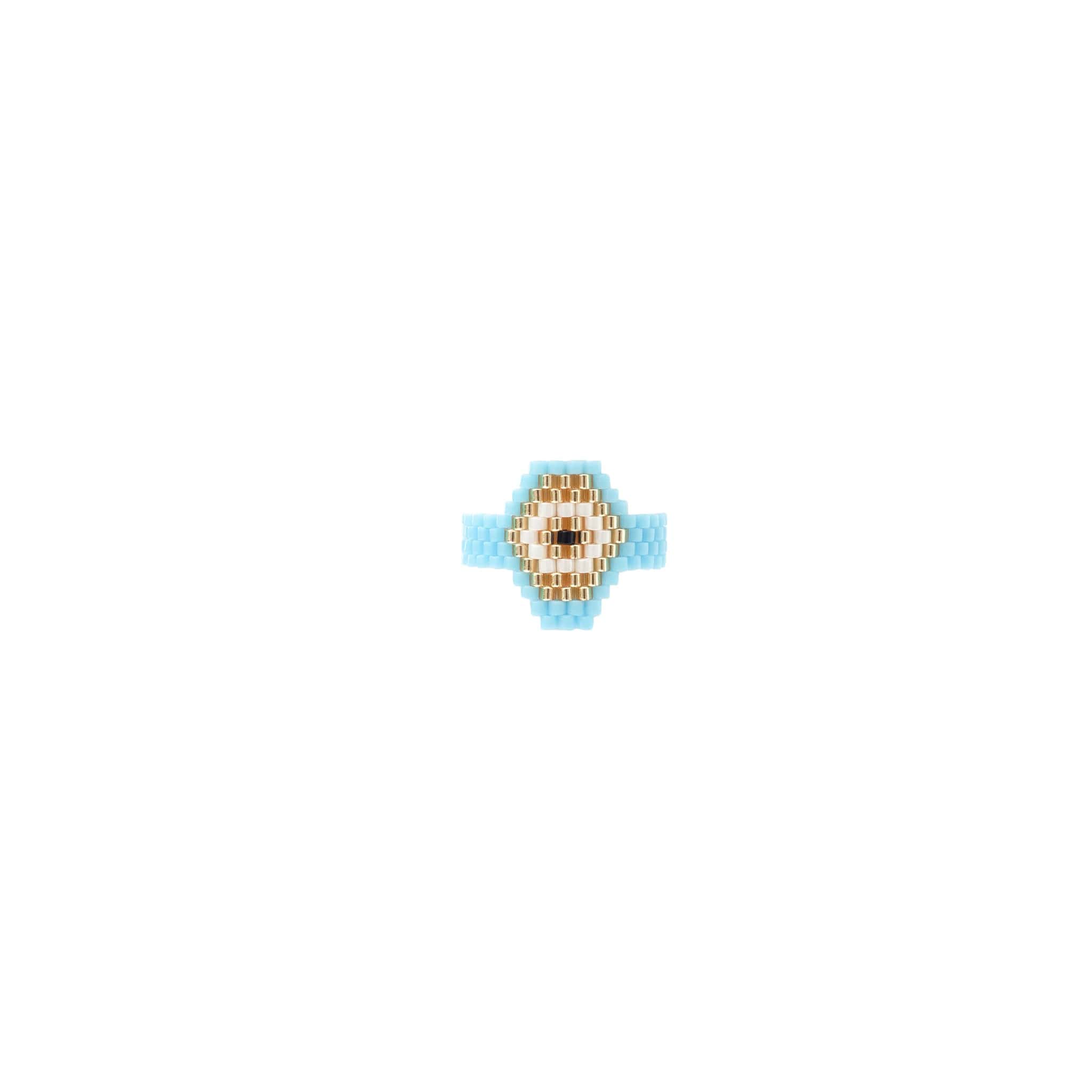 Anillo Ojito Light Blue