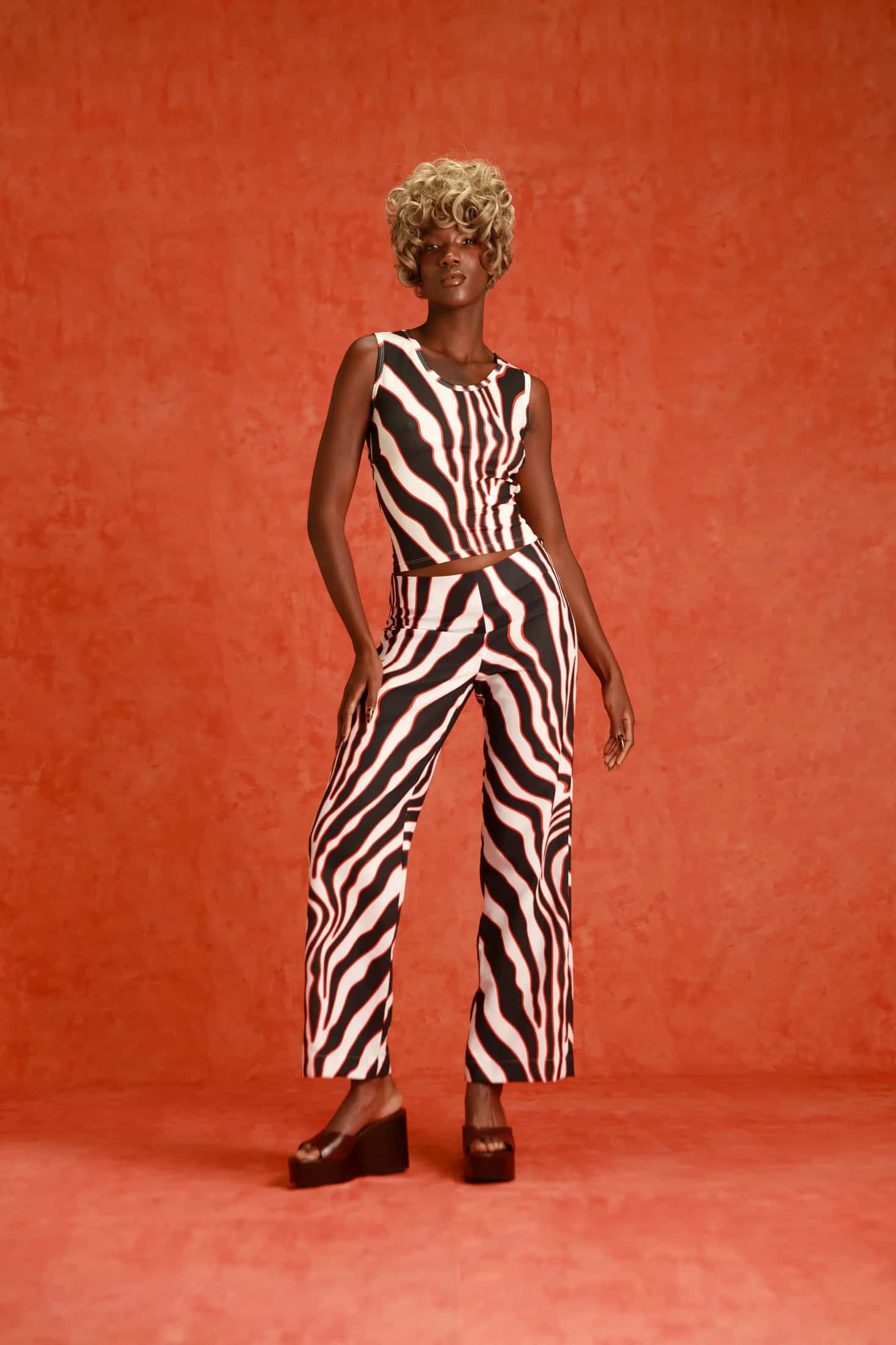 ROENA ZEBRA PANTS