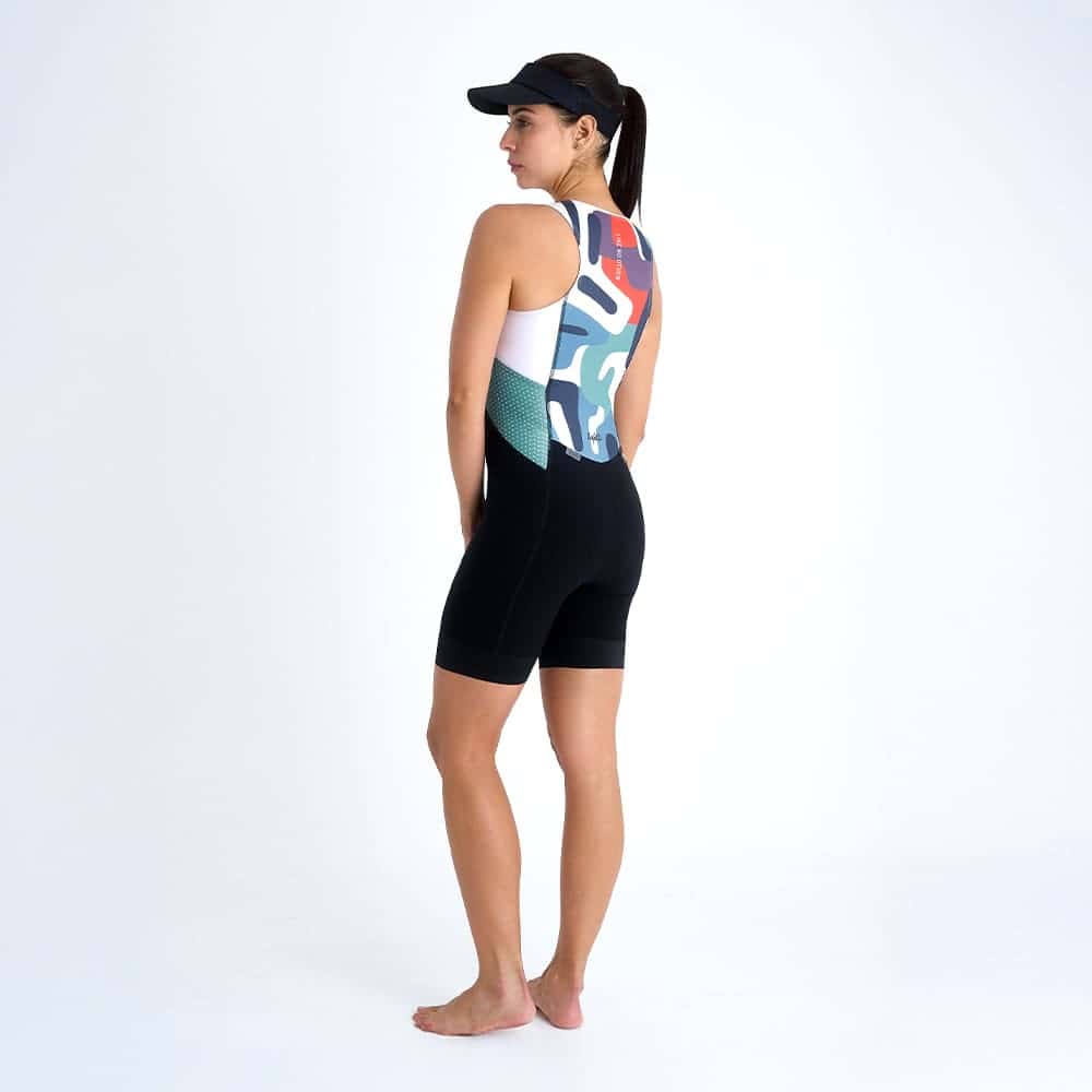ENTERIZO MANGA SISA TRIATLON ROCKART PARA MUJER - miniatura 2