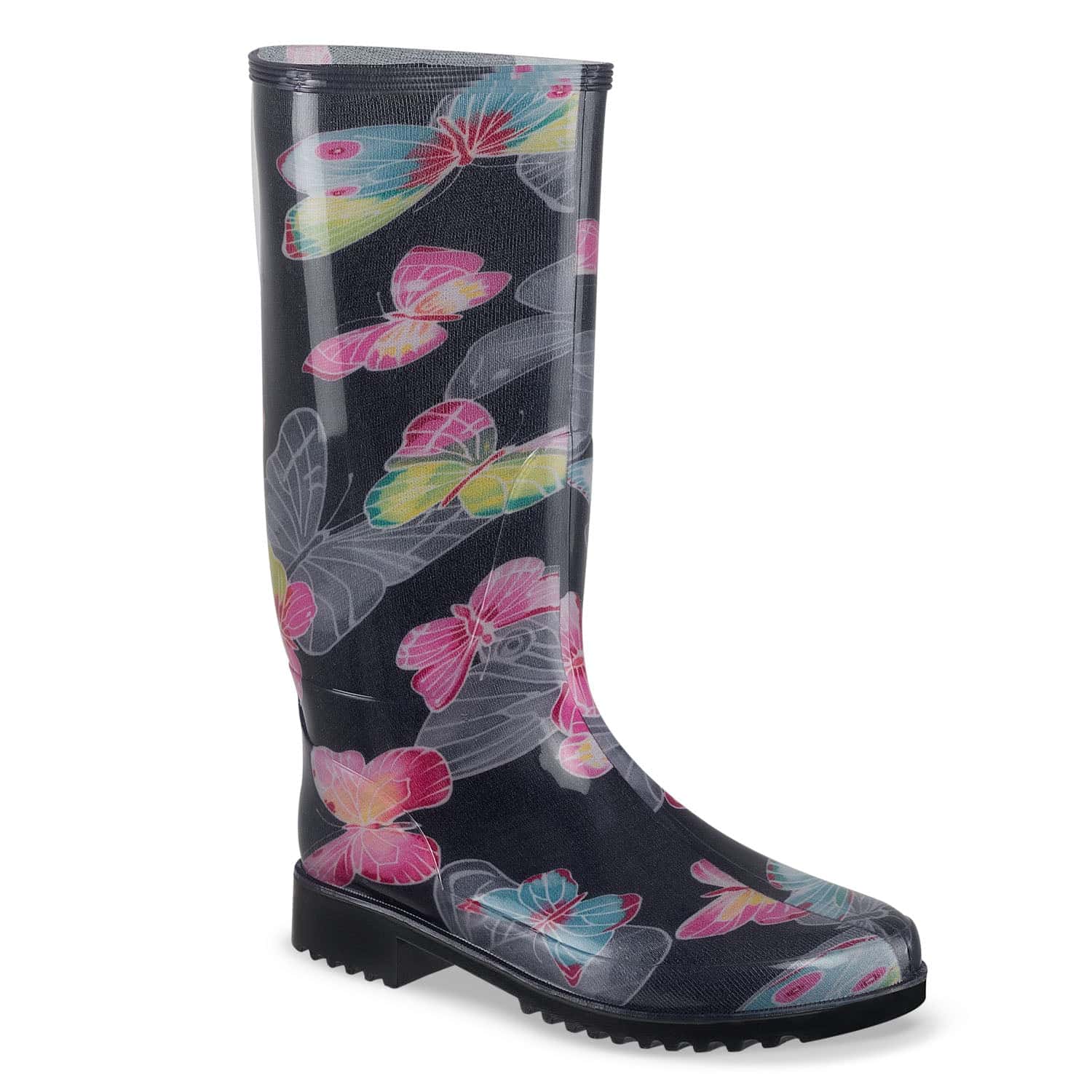Botas Lluvia Tiffany Estampada Malak M.Color Croydon Para Mujer