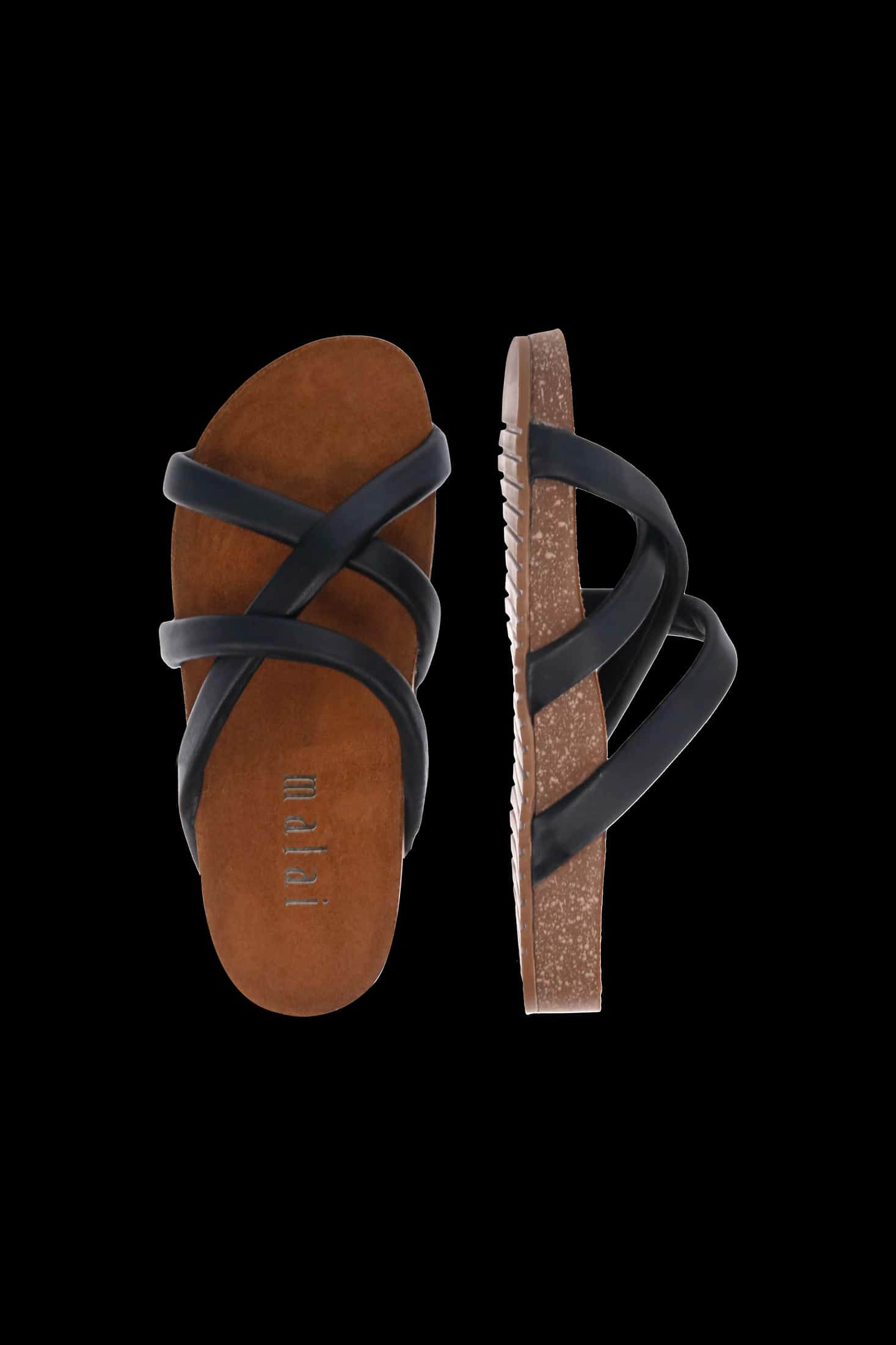 Black Cloud Sandals
