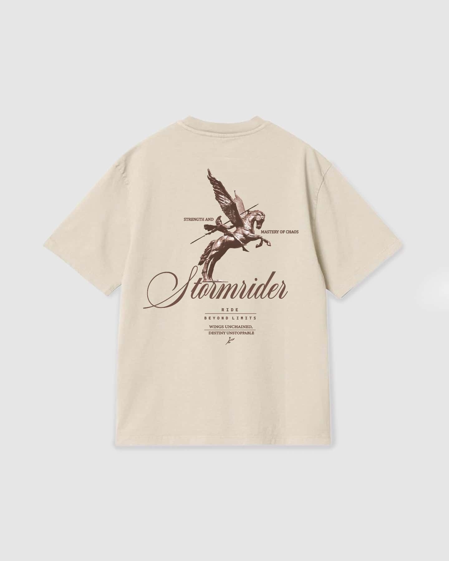 Oversized T Shirt Stormrider Vanilla