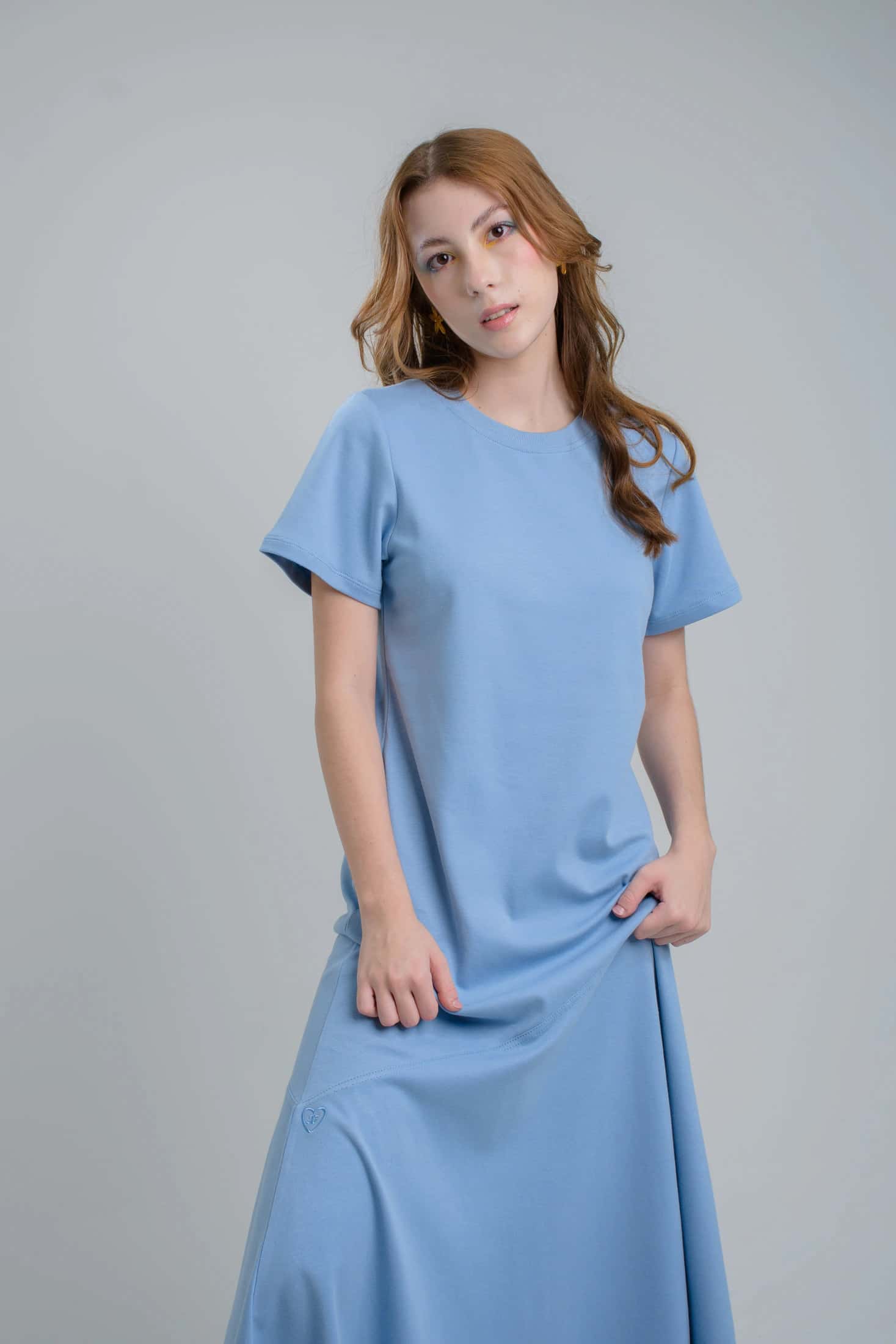 Vestido Caudal Cielo - miniatura 2