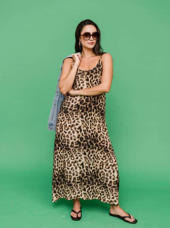 VESTIDO VIENTO FELINO
