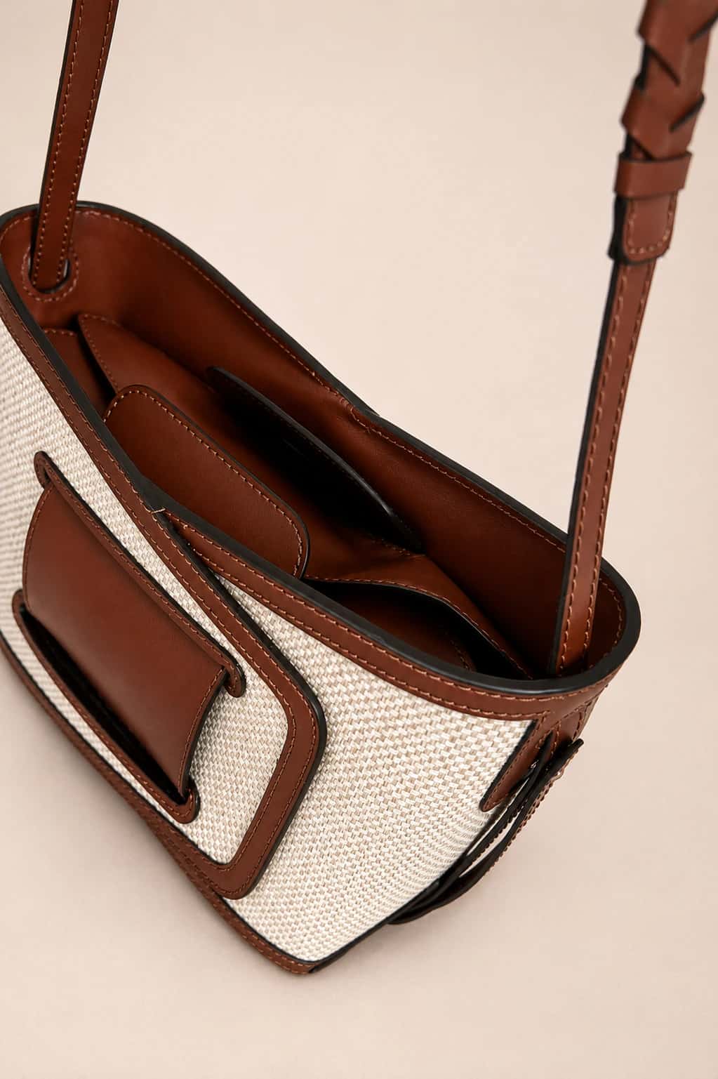 Omamori Bag, Canvas - Brown - miniatura 5