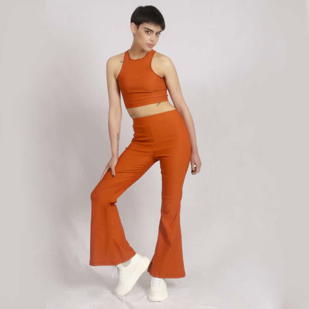 Total Look Campana Manga sisa Terracota