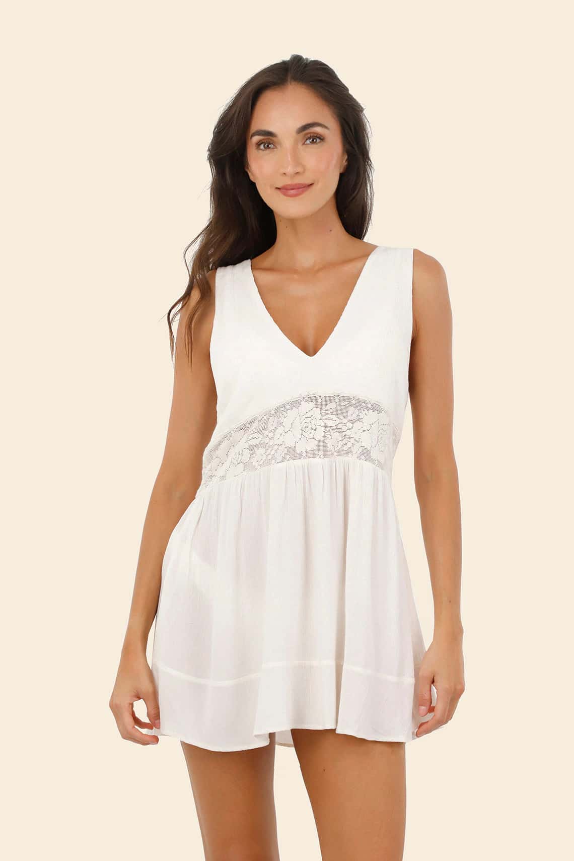 White Gloove Dress