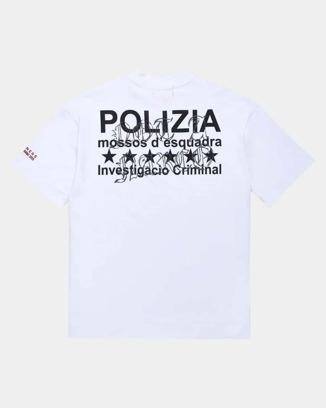 POLIZIA WHITE T-SHIRT - miniatura 3