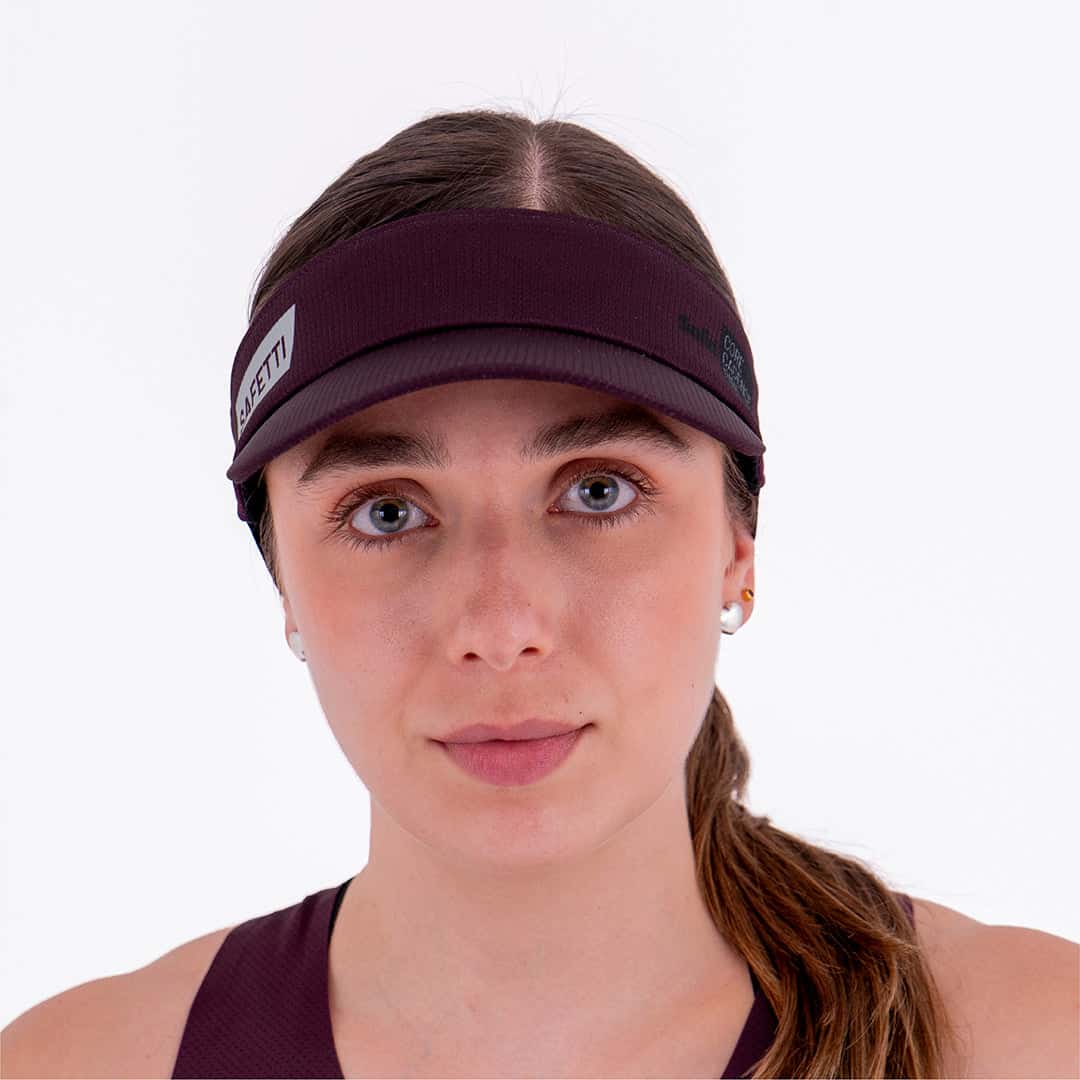 VISERA RUNNING SOLID CIRUELA UNISEX - miniatura 1