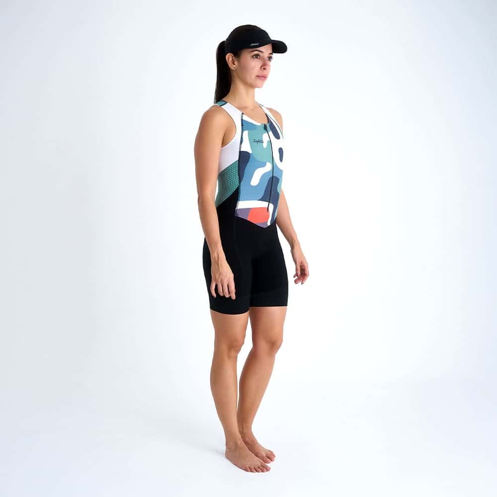 ENTERIZO MANGA SISA TRIATLON ROCKART PARA MUJER - miniatura 1