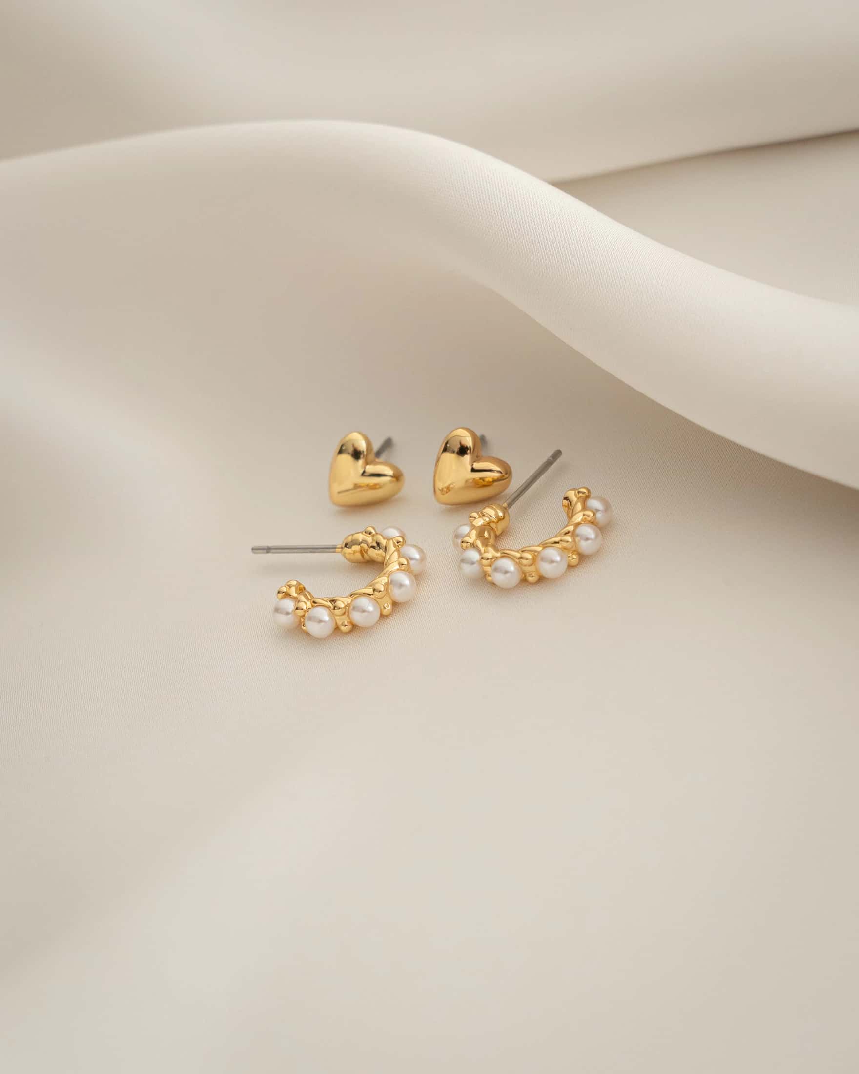 Set X2 Aretes Candonga Perla
