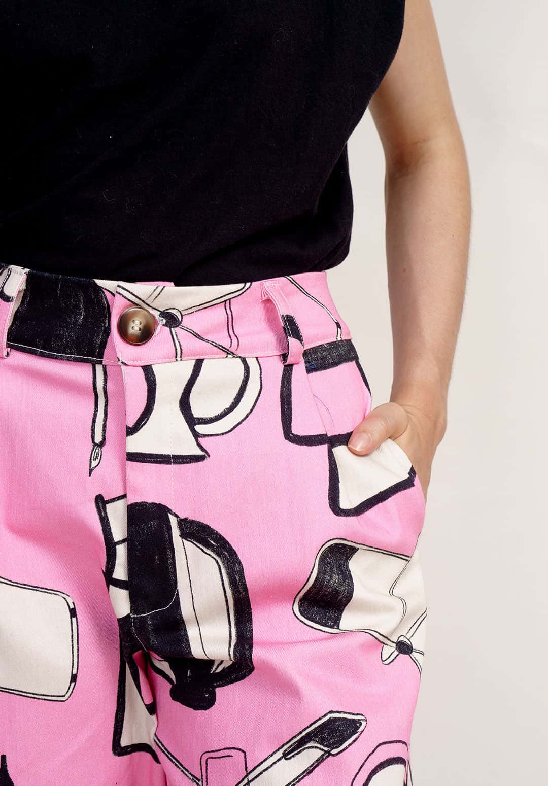 Pantalón Simona Rosa - miniatura 7