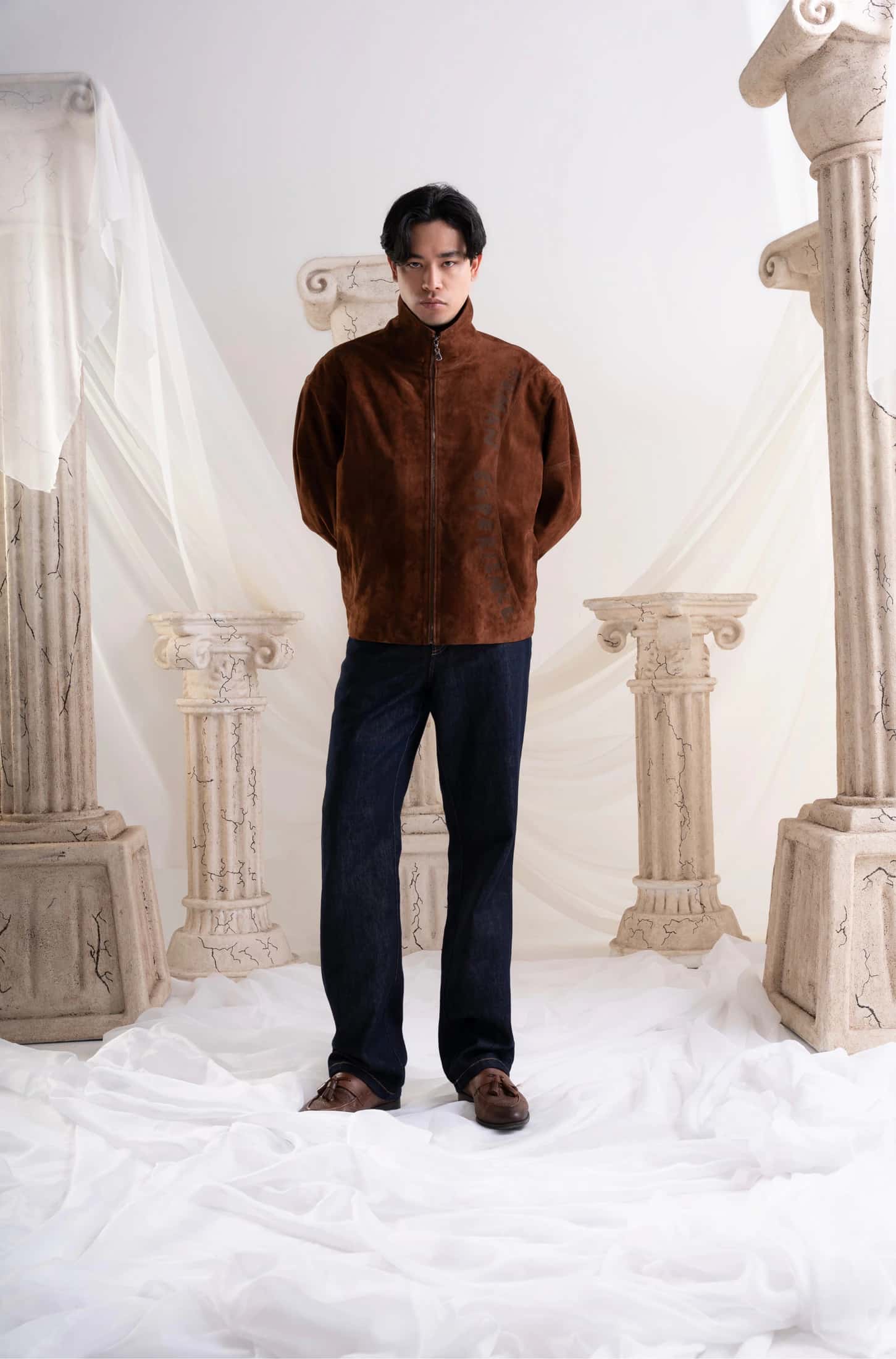 The "Human Experience" Suede Jacket