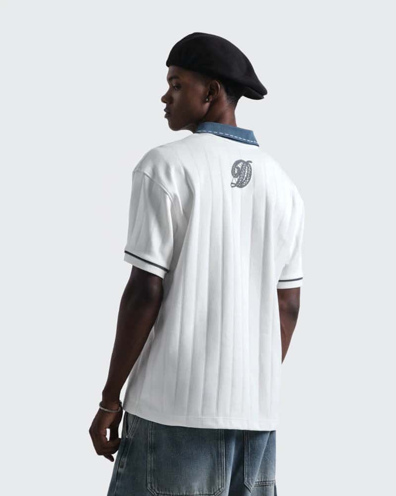 Polo Blanco Relaxed Fitting In - miniatura 3