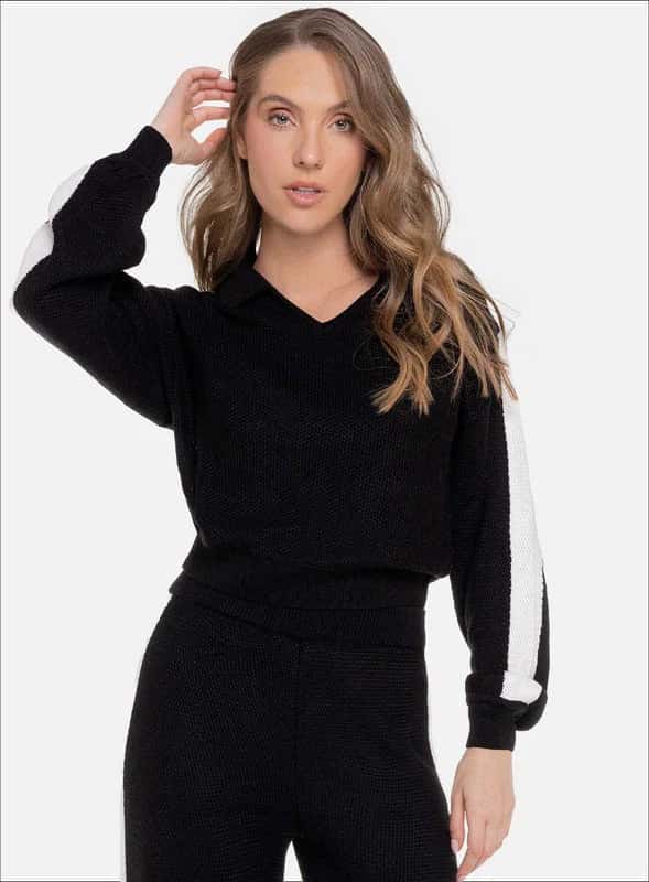 BUZO CASUAL TEJIDO EN HILO - PRECIO ESPECIAL
